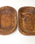 Vintage Indian Dough Bowls