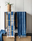 Indigo Tie-Dye Mud Cloth