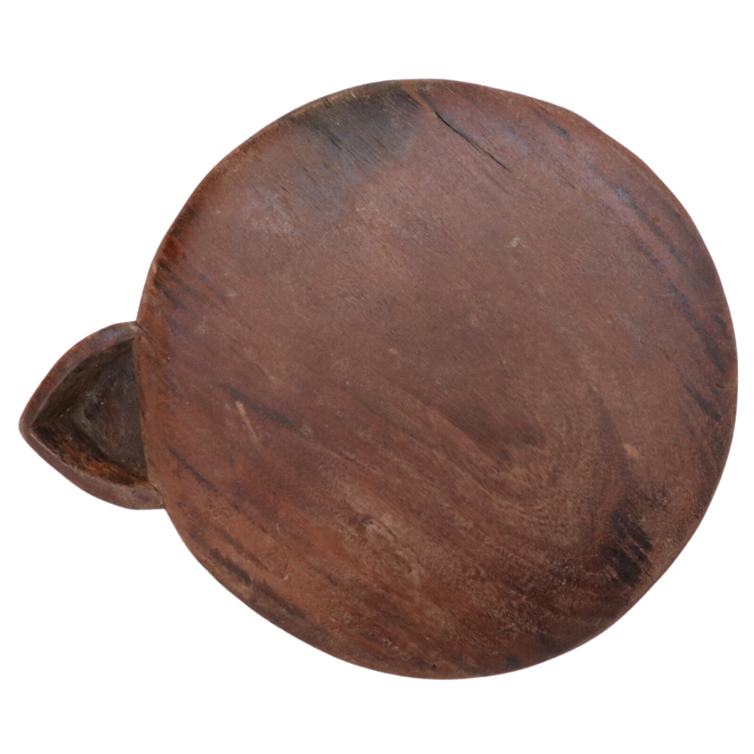 Onyx and Linen Chapati Board